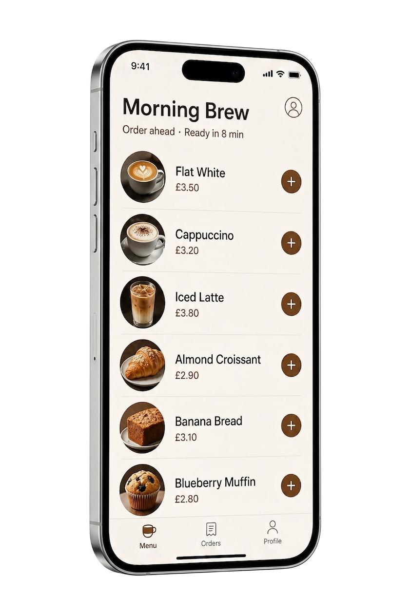 'To-go' order app